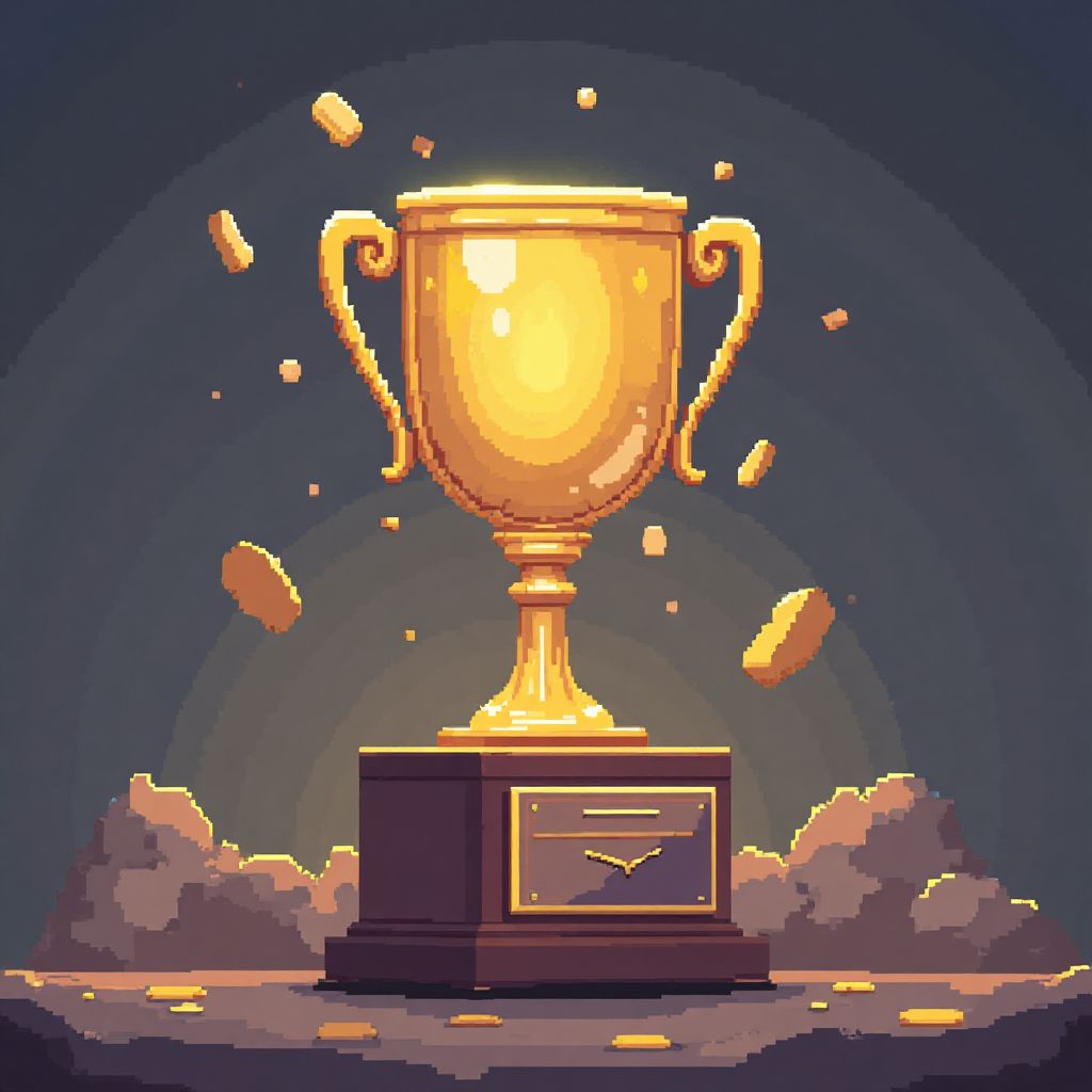 Indie Game Award Trophy